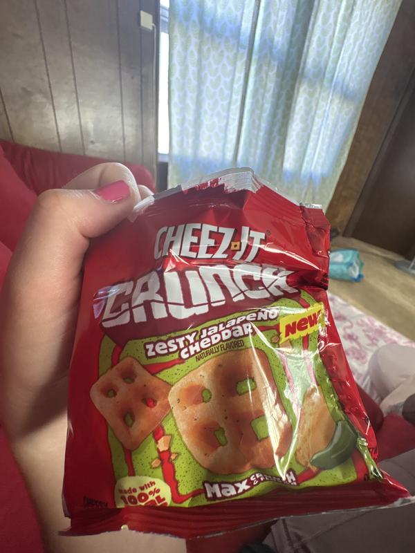 Cheez-It® Crunch® Zesty Jalapeno Cheddar Snacks - Cheez-It®