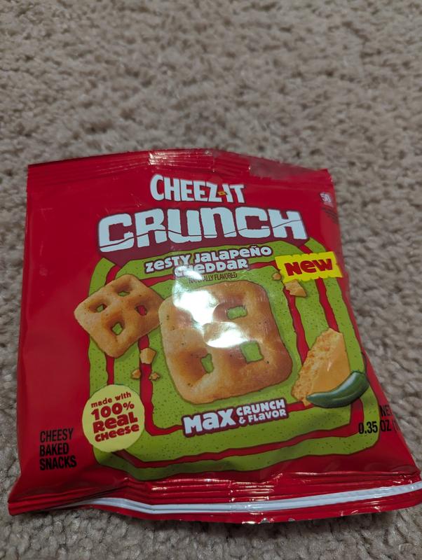 Cheez-It® Crunch® Zesty Jalapeno Cheddar Snacks - Cheez-It®