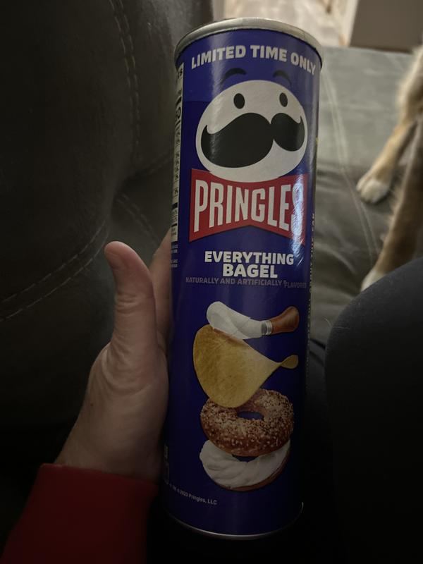 Pringles develops everything bagel-inspired crisps