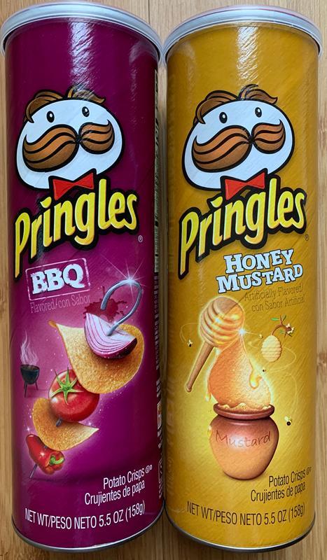 Pringles Pringles Potato Crisps Chips, BBQ, 7.1 oz