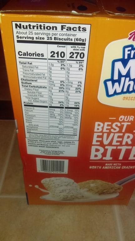 Kellogg S Frosted Mini Wheats Breakfast