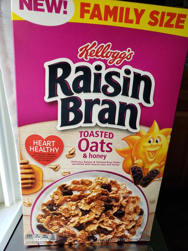 Raisin Bran Toasted Oats Honey