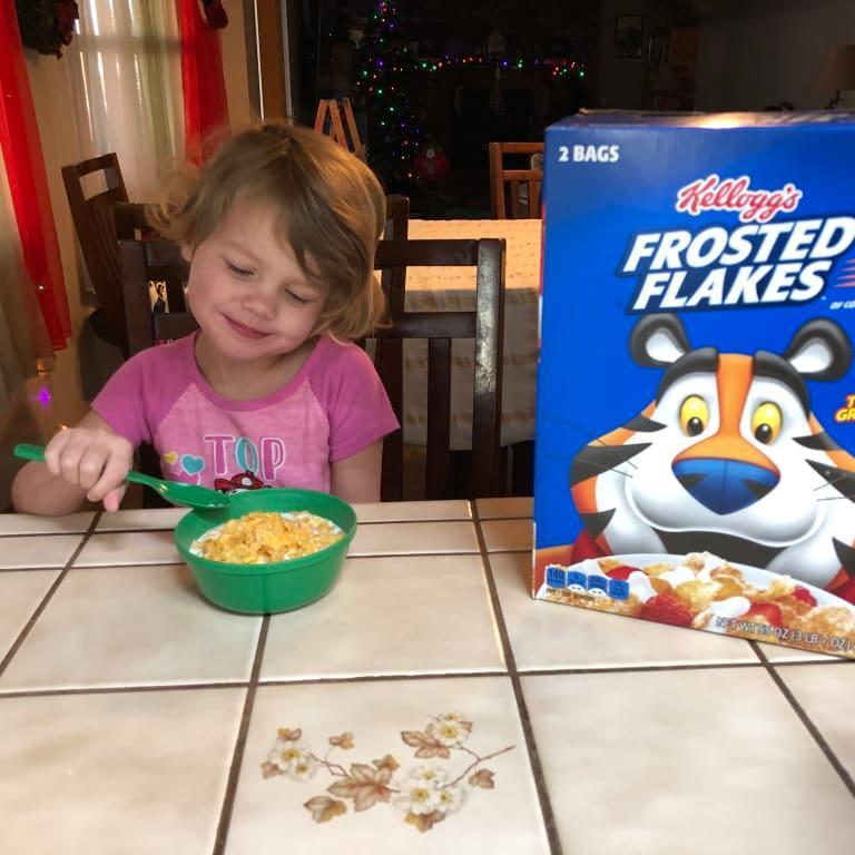 Kellogg's Frosted Flakes Cereal - (55 oz) One Box With Two Bags