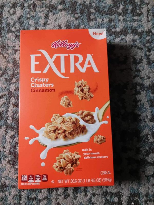 Kellogg's Extra Crispy Clusters Cereal Cinnamon - 20.6 oz box