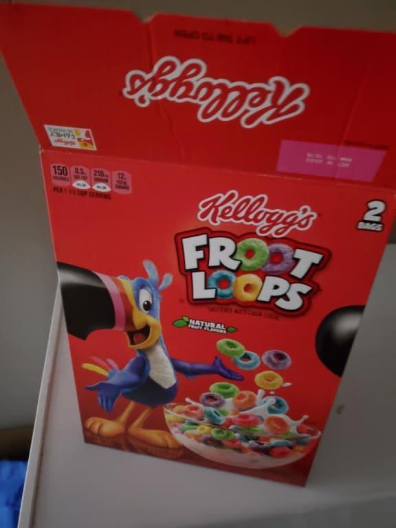 Kellogg's Froot Loops Original Cold Breakfast Cereal, 13.2 oz - Fairway