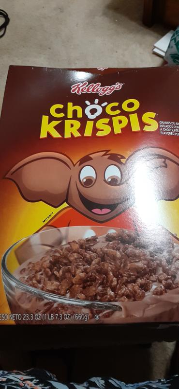  Cocoa Krispies Cold Breakfast Cereal, 8 Vitamins and Minerals,  Rice Krispies Treats, Family Size, Original, 22.4oz Box (1 Box)