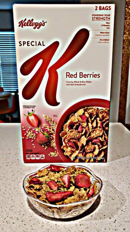 Kellogg's Special K Red Berries Breakfast Cereal, Family Size, 16.9 oz Box  