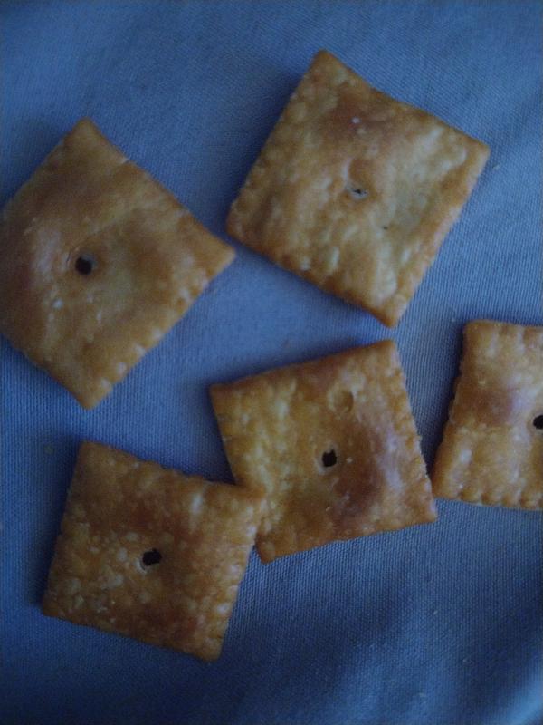 Looks and tastes burned.