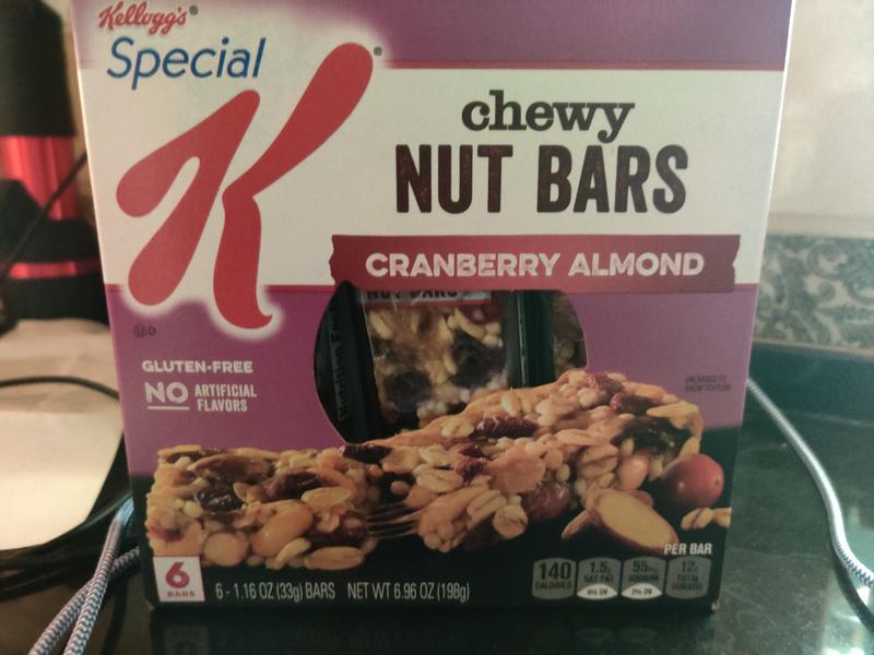 Cranberry Almond Chewy Nut Bars | Special K®