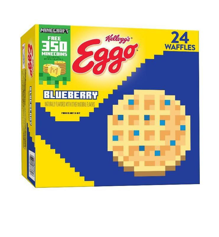 Eggo Homestyle with Maple Flavor Frozen Mini Waffles, 10.9 oz, 40 Count