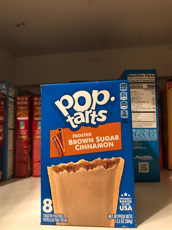 Kellogg's Frosted Brown Sugar Cinnamon Pop Tarts 