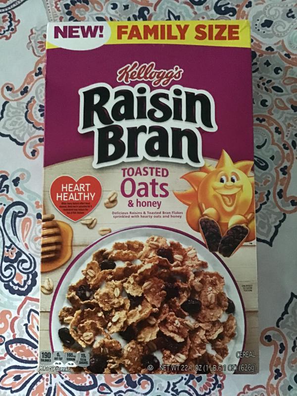 Raisin Bran Toasted Oats Honey