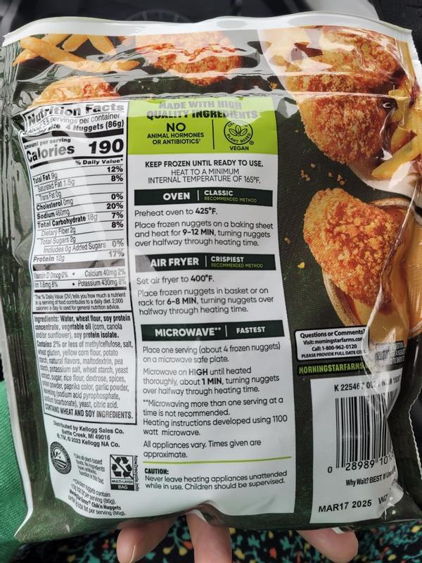 Vegan Chicken Nuggets | MorningStar Farms Chik'n