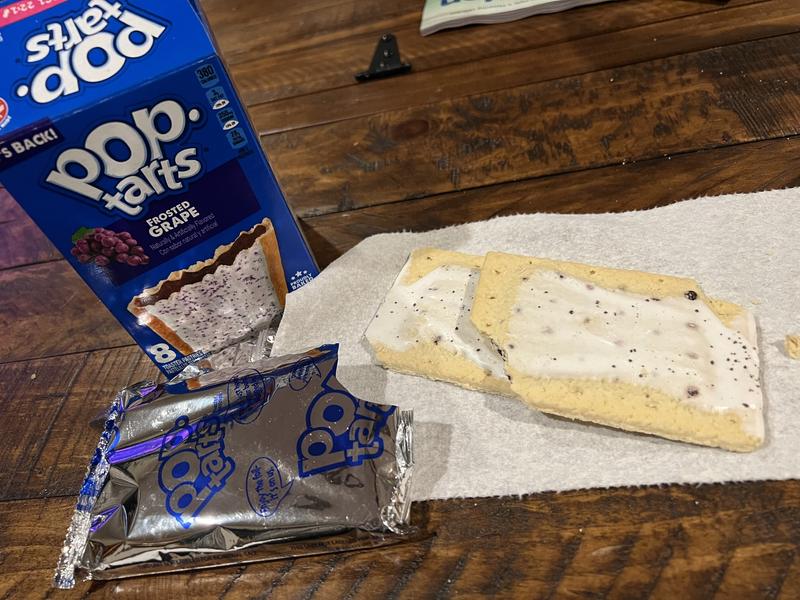 Grape deals pop tarts