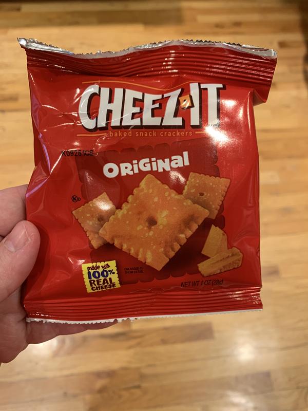 Cheez-It Cheese Crackers, Baked Snack Crackers, Original, 2.2oz Cup