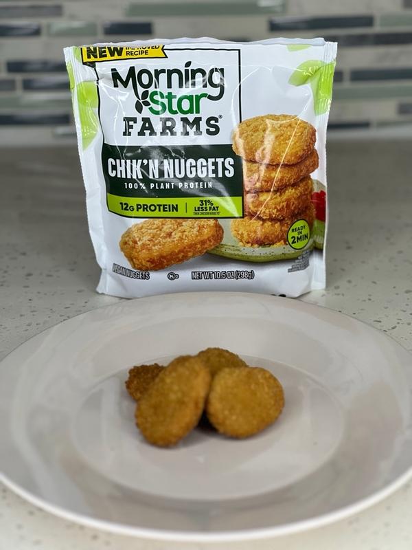 MorningStar Farms Plant Based Chik'n Nuggets Original, Vegan