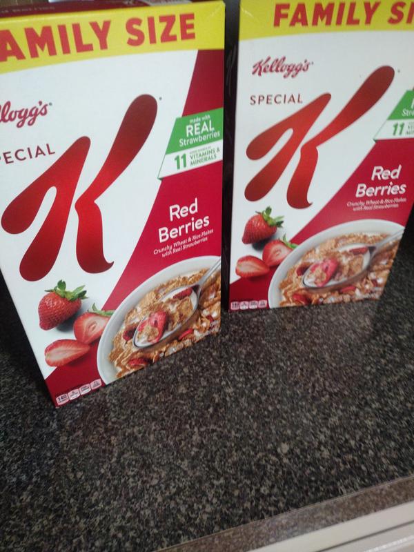 Special K Kelloggs Cereal, Red Berries, 16.90 Ounce (Pack Of 2) 