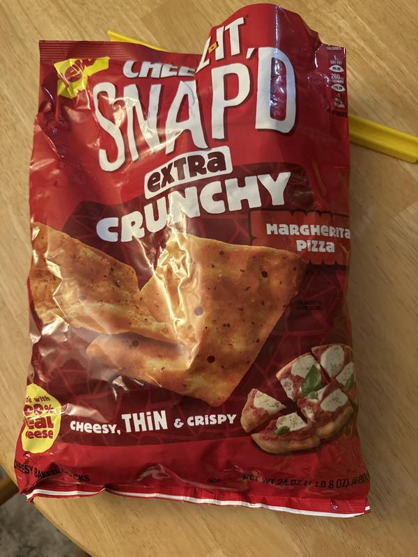 Cheez-It® Snap'd® Extra Crunchy Margherita Pizza Chips - Cheez-It®