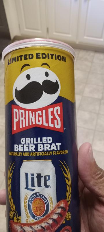 Pringles® Miller Lite® Grilled Beer Brat Potato Crisps