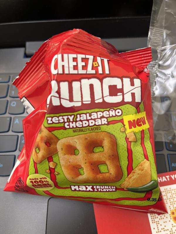 Cheez-It® Crunch® Zesty Jalapeno Cheddar Snacks - Cheez-It®