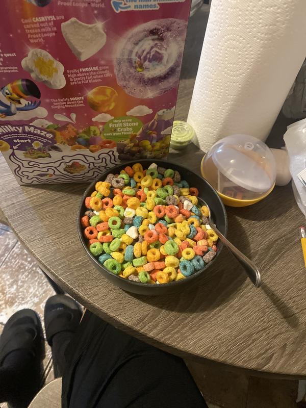 Unicorn Froot Loops Mixed Fruit-Flavored Cereal