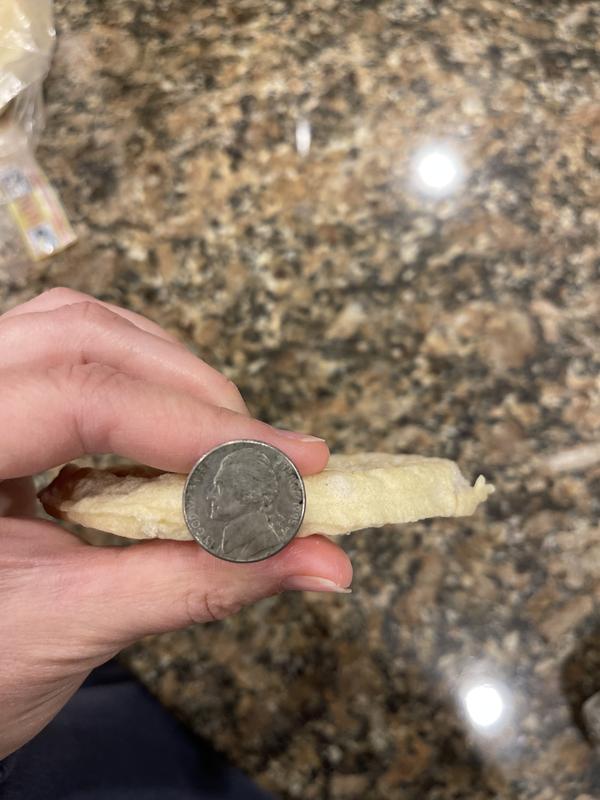 See nickel for size comparison