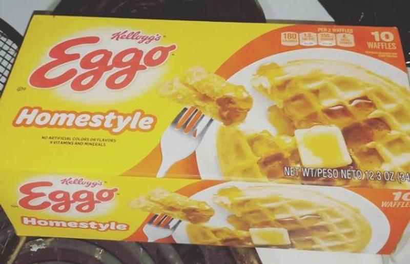 Cinnamon Toast Frozen Mini Waffles L Eggo With Eggo