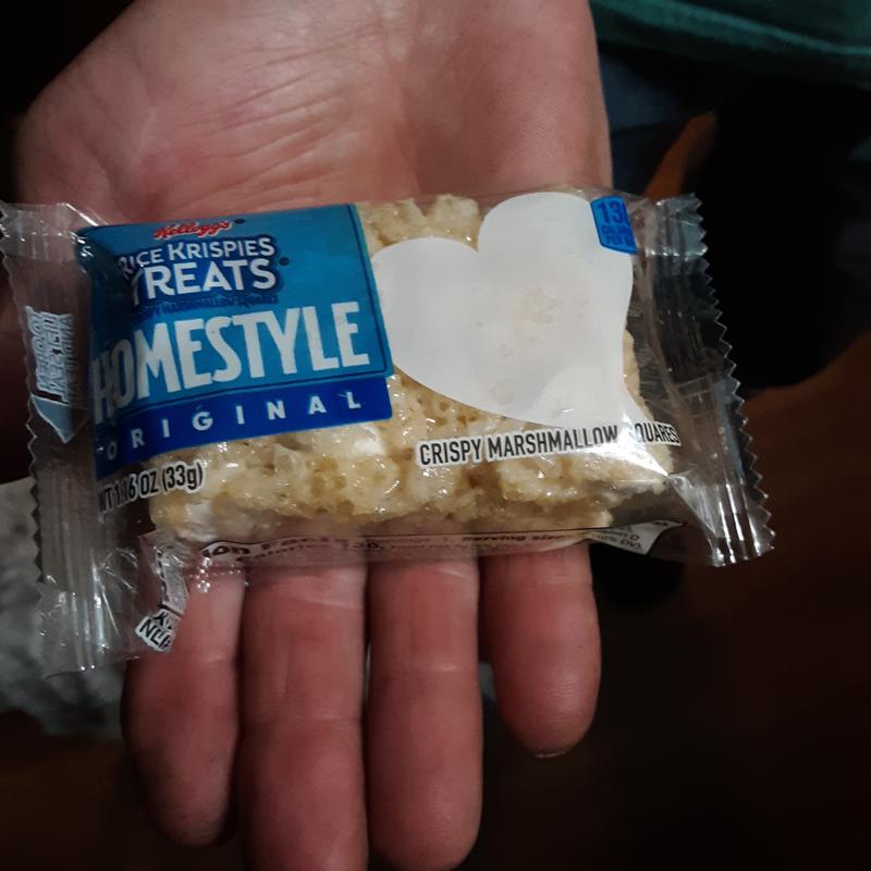 Rice Krispies Treats Homestyle Marshmallow Snack Bars Original, 1.16 Oz, 6  Ct
