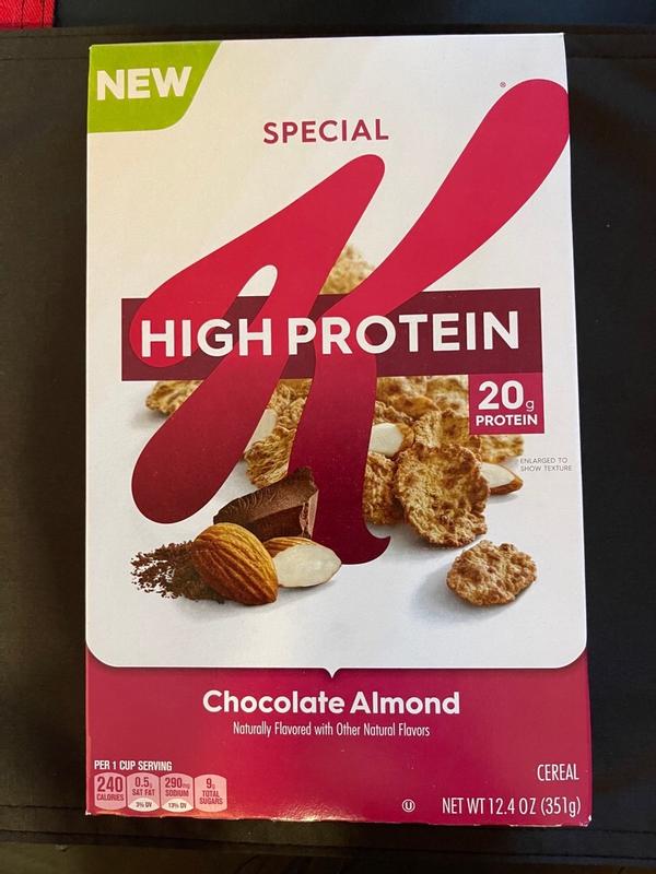 High Protein Chocolate Almond Cereal