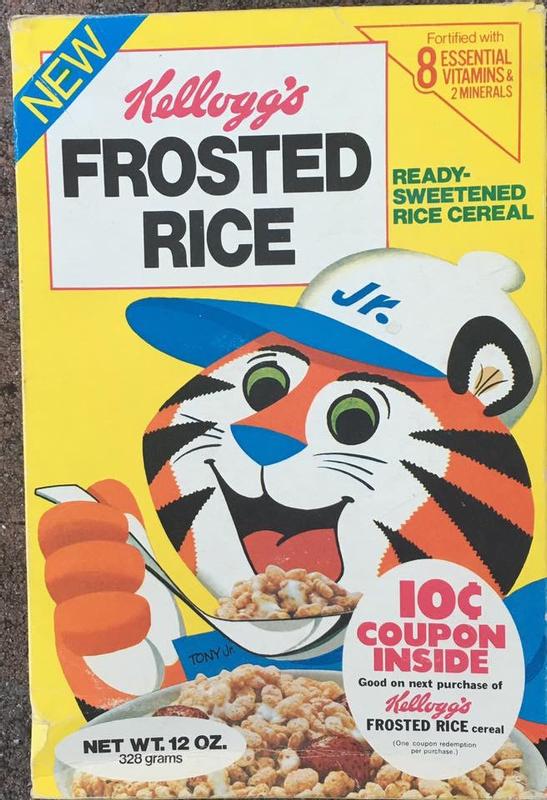 Kellogg's Frosted Krispies Breakfast Cereal, Original, 10.6oz Box, 1 Box