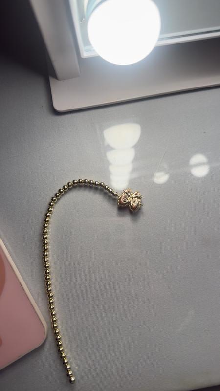 Haley Bow Gold Stretch Bracelet | Kendra Scott display picture 1