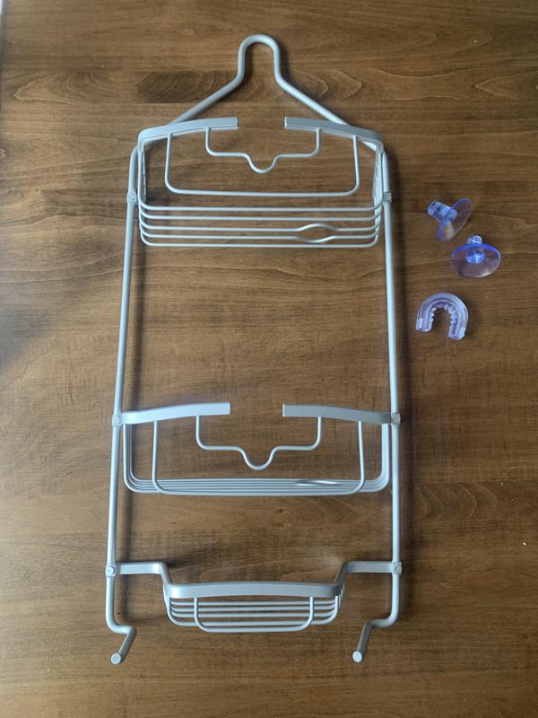 It came fully assembled. I just needed to attach the suction cups and the rubber collar