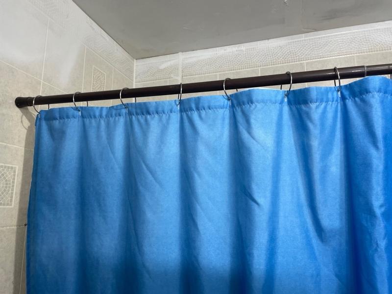 Kenney Chrome Steel O Ring Shower Curtain Rings 12 Pack in the Shower ...
