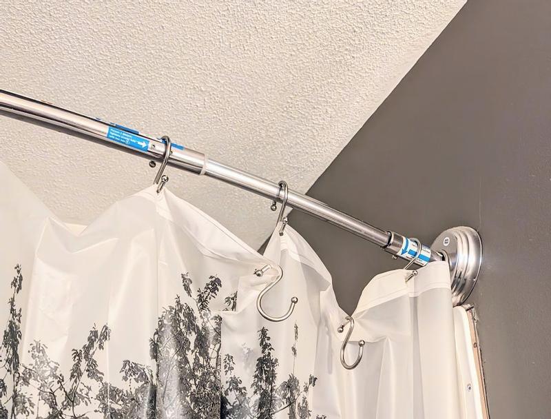 Kenney Chrome Steel O Ring Shower Curtain Rings 12 Pack in the Shower ...