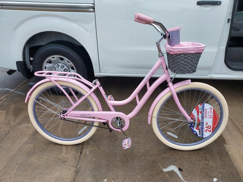 Charleston cruiser bike pink sale