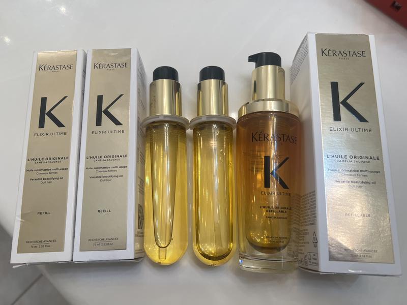 KERASTASE NUTRITIVE ヘアオイル 2本セット Elixir Ultime Hair Oil Duo Hair Gift Set - Kérastase | Sephora
