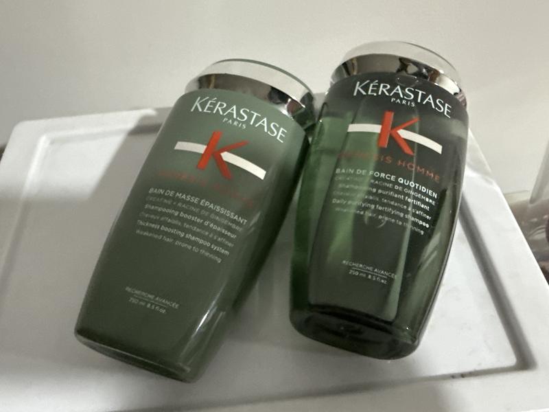 Kérastase Bain de Force 250ml 2本セット➕マスク1 Genesis Homme Bain De Force Quotidien Shampoo | Kérastase