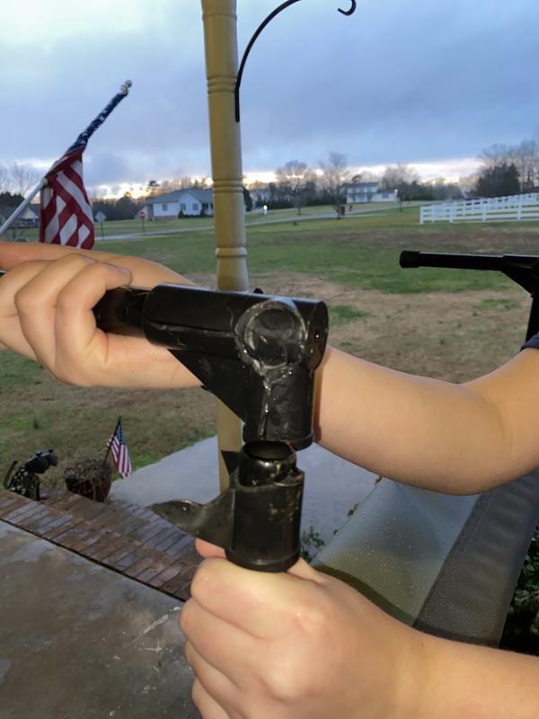 Broken leg