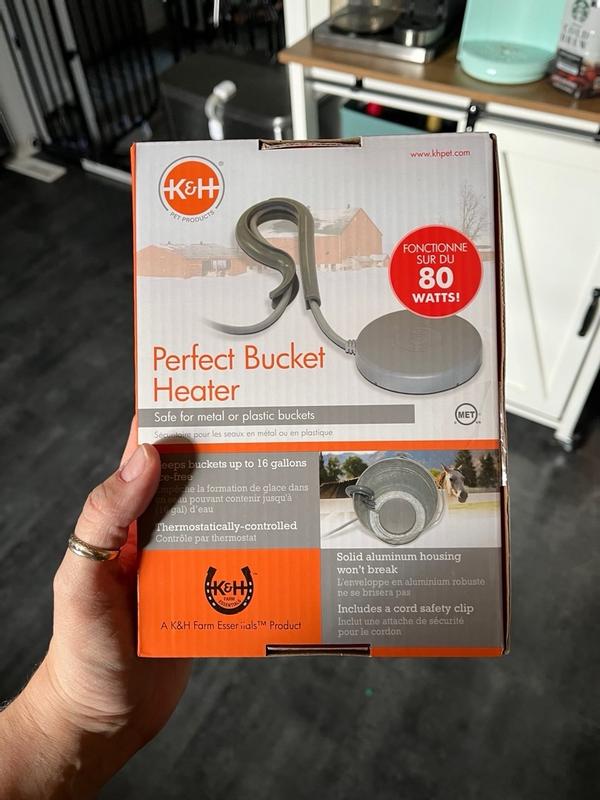 K&h bucket outlet heater