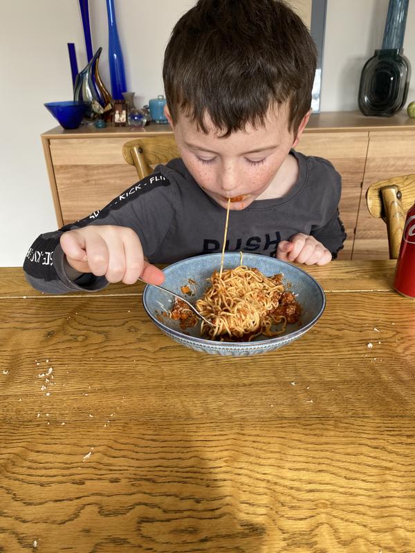 Raff’s  homemade spaghetti