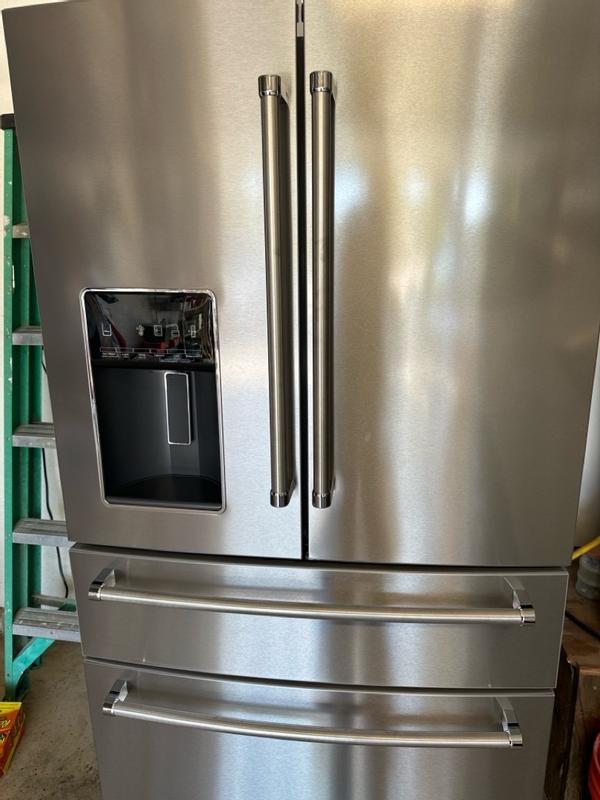 KitchenAid KRMF536RPS 36 inch 4-Door French Door Refrigerator with