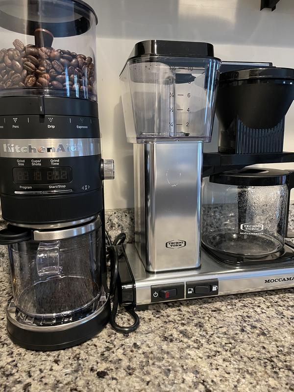 KitchenAid Burr Coffee Grinder offers 70 precise settings to suit