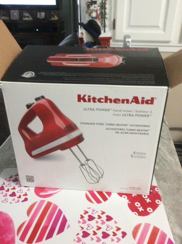 KITCHENAID HAND MIXER BLACK 5 SPEED