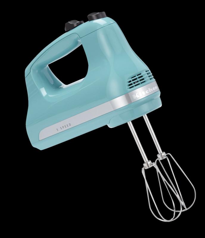 KitchenAid® Ultra Power™ 5Speeds Hand Mixer w/ Turbo Beater Aqua Sky