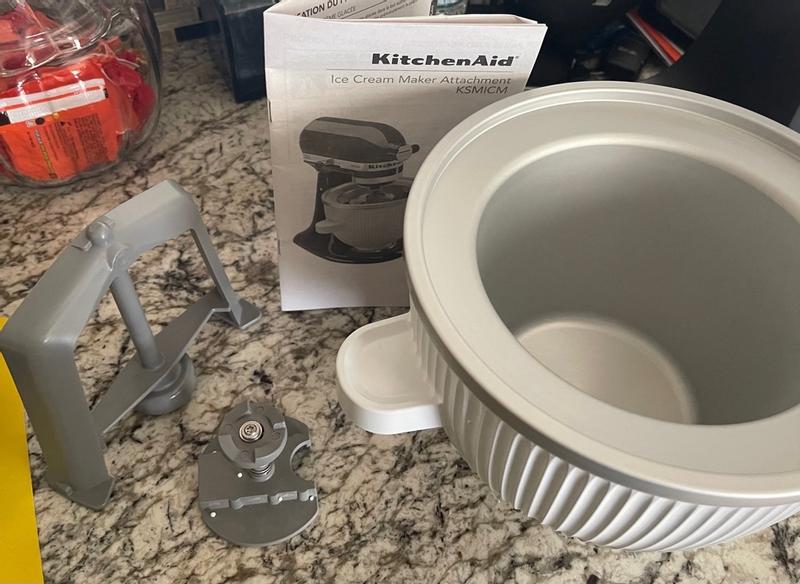 Kitchenaid ice cream discount manual