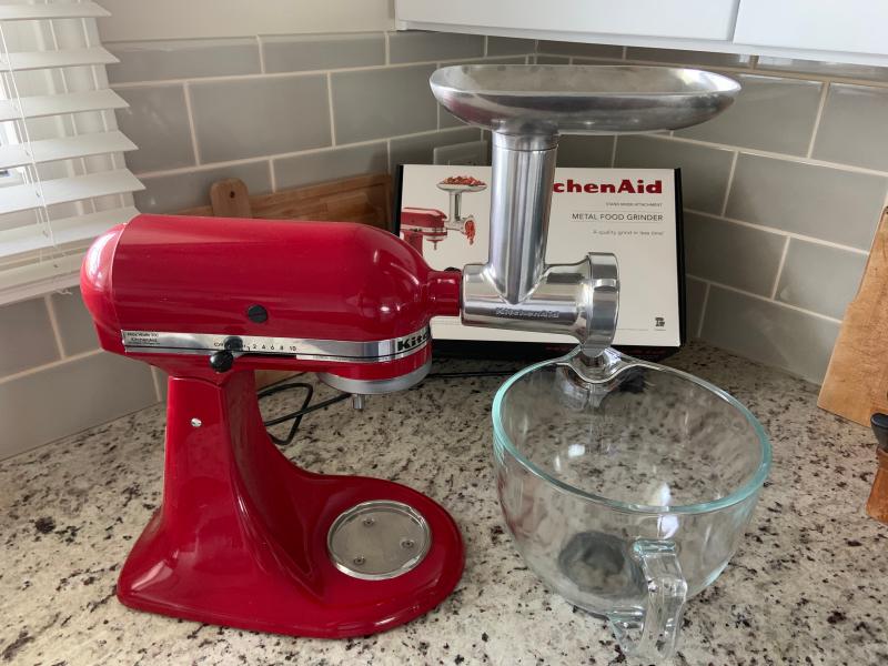 KitchenAid Metal Food Grinder Attachment for Sale in Rancho