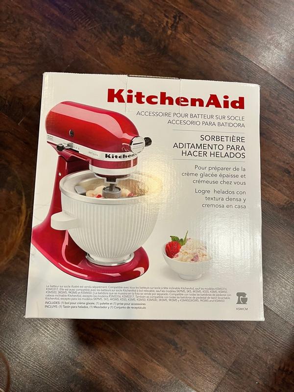 Accesorio Batidora Kitchenaid Para Hacer Helados Ksmicm