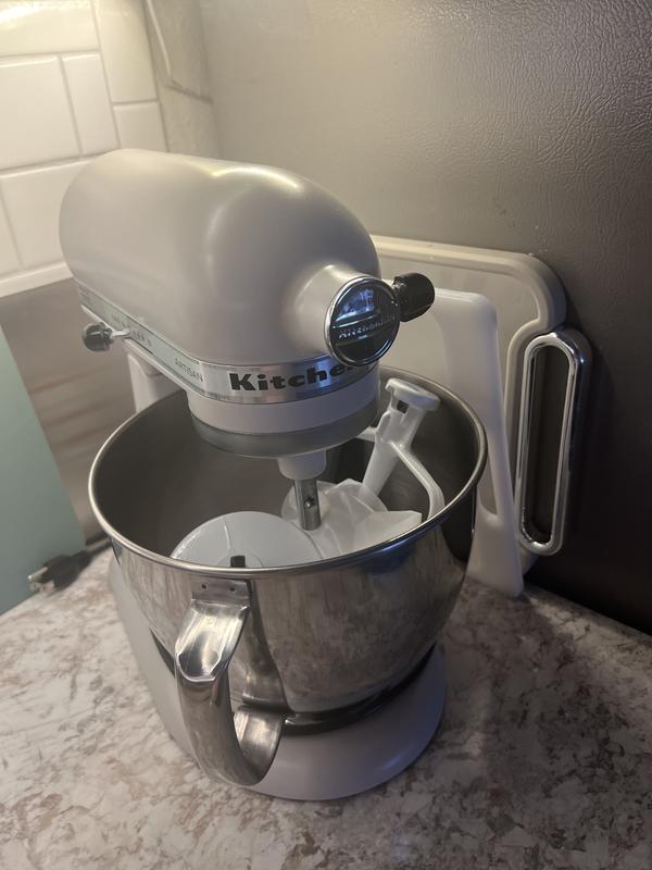 White Artisan® Series 5 Quart Tilt-Head Stand Mixer KSM150PSWH