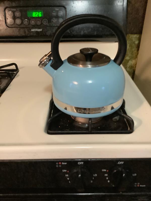 KitchenAid 2-Qt. Kettle with Full Handle and Trim Band - Blue
