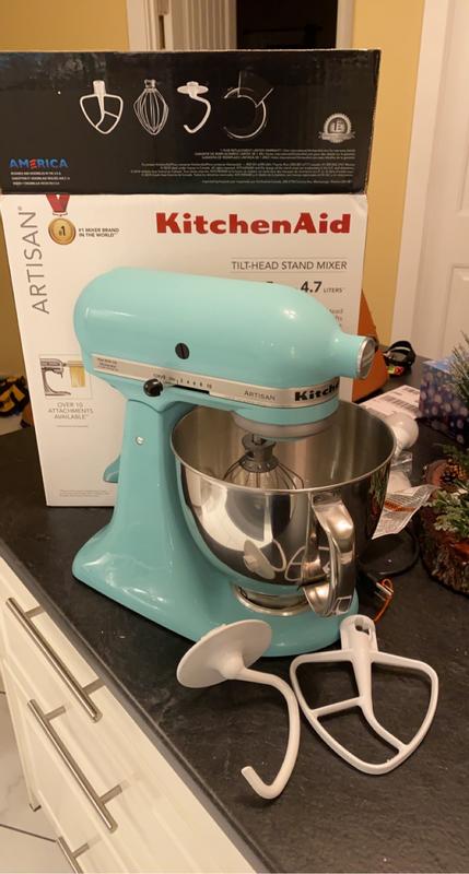 I refurbished my KitchenAid from silver to pink! It definitely isn't  perfect but I'm happy with the results. : r/Kitchenaid